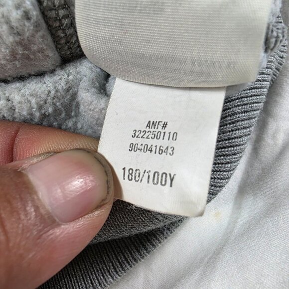 Hollister California Mens Medium Gray Hooded Sweatshirt Pullover Casual Winter - Picture 6 of 10